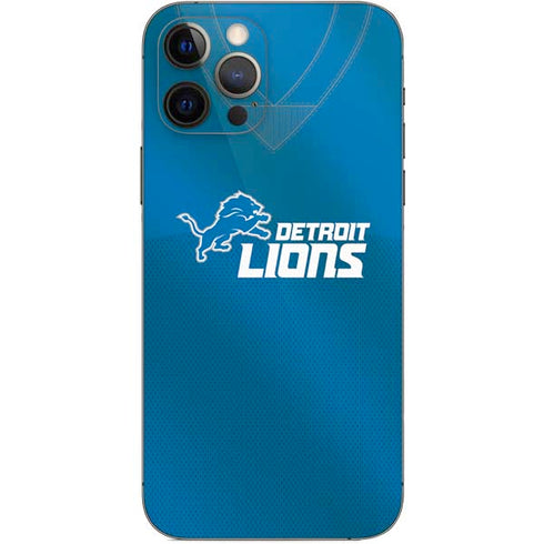 NFL Detroit Lions Team Jersey iPhone 12 Pro Skin